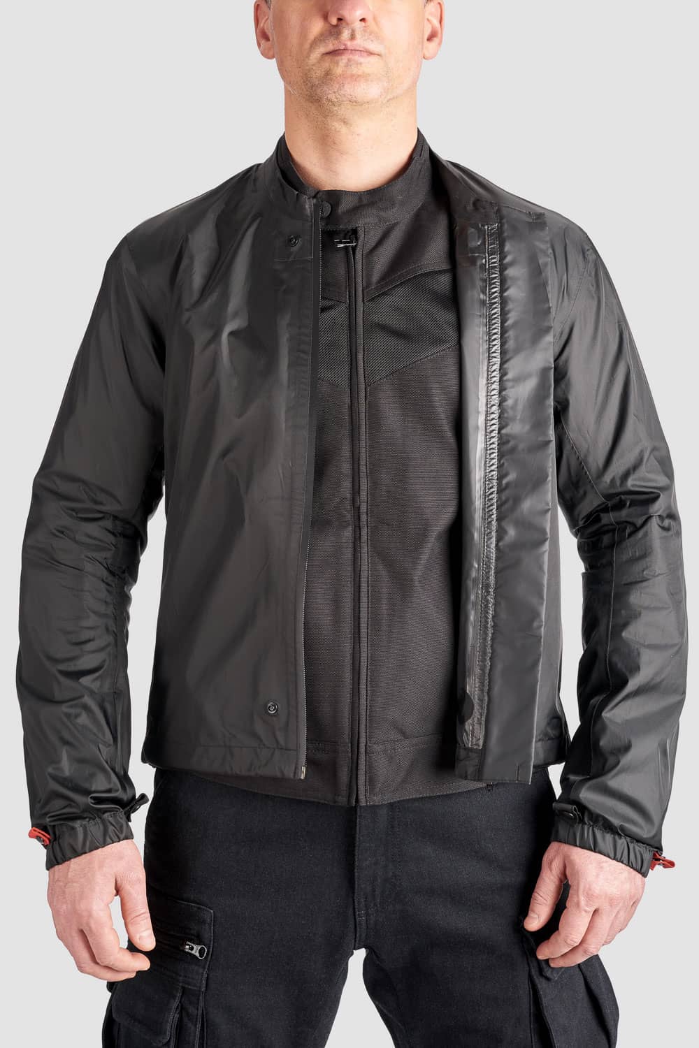 AIR TATE JACKET BLACK Pando Moto