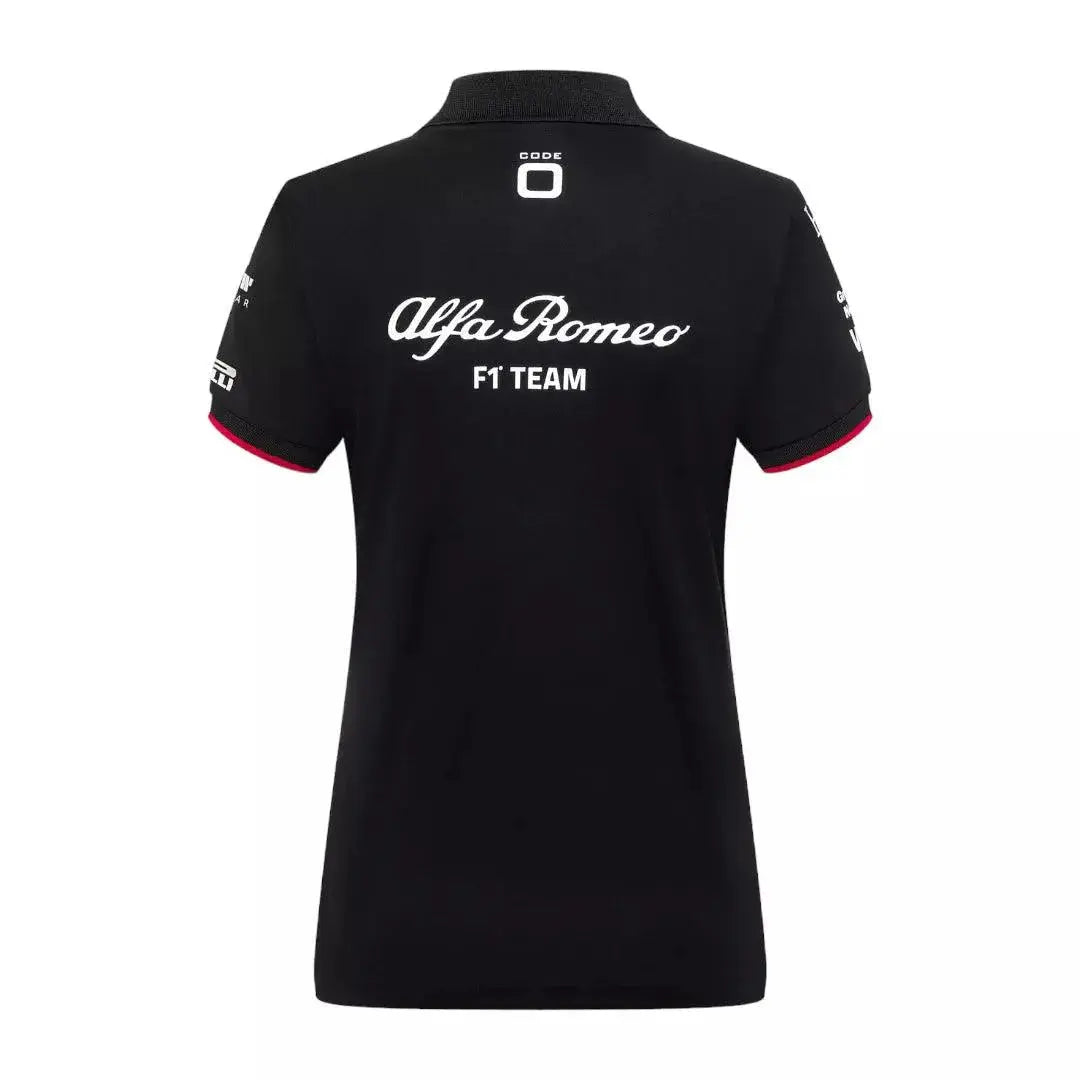 Alfa Romeo Women's Polo Shirt - Official Team Merchandise Ex Race Gear