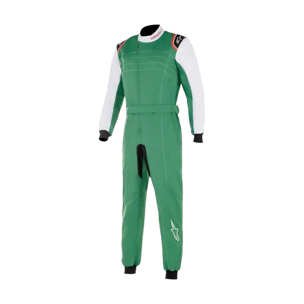 Alpinestars Green/White Race Suit Crossfit Racegear