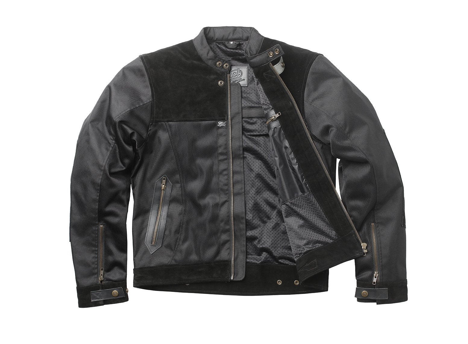 Fuel ARIZONA vented motorcycle jacket - Black