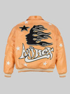 Hellstar x Avirex Leather Vintage Racing Jacket Ex Race Gear