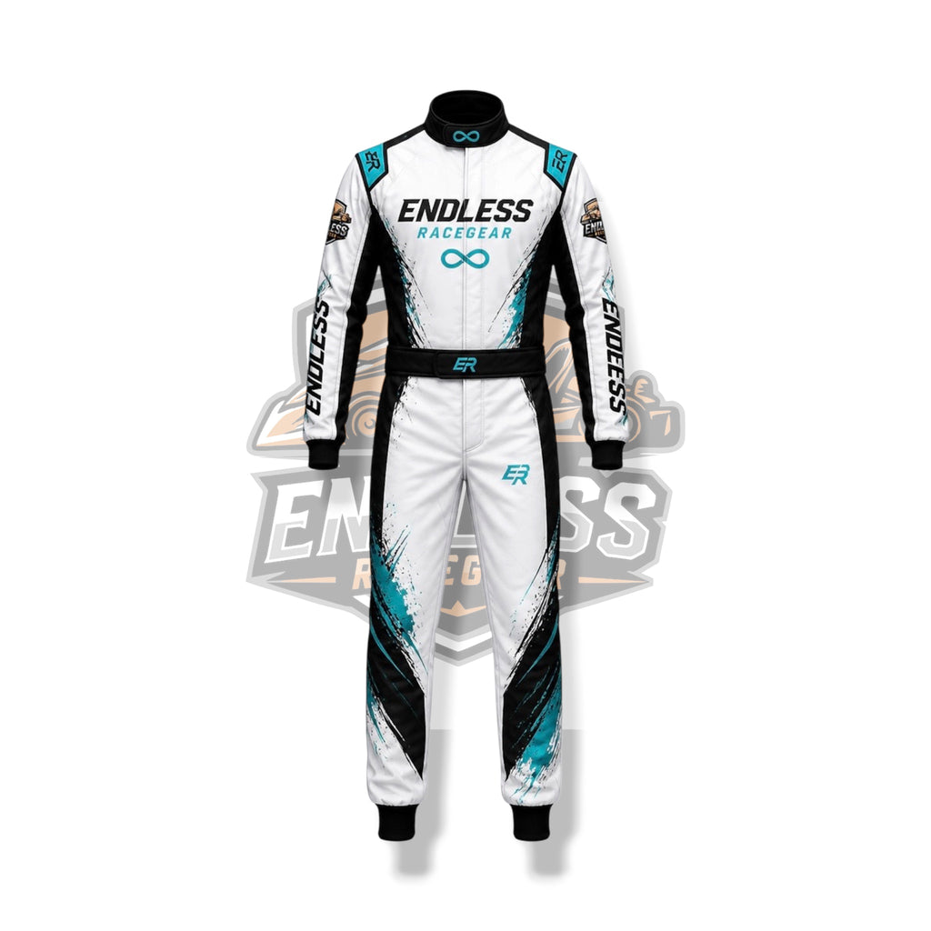ENDLESS Arctic Storm Custom Kart Racing Suit | Special Edition Gear Endless Racegear