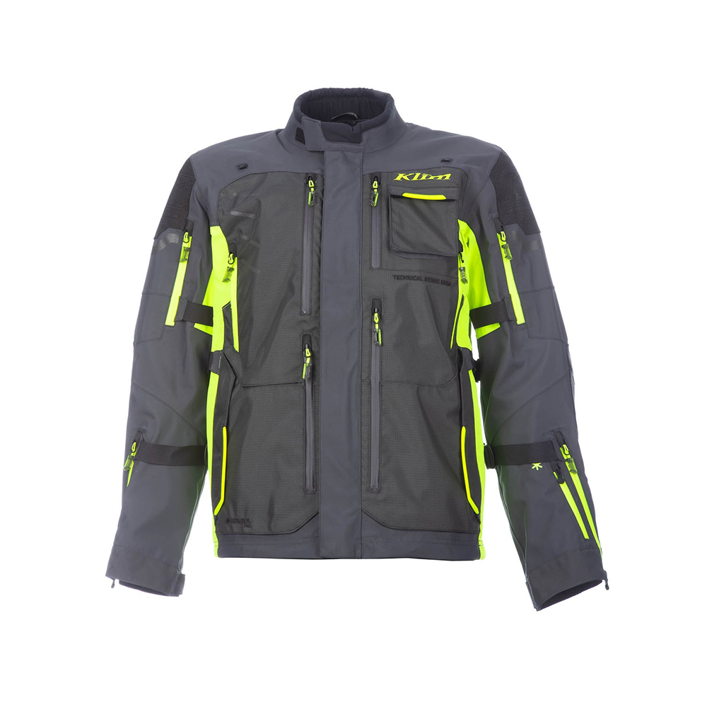 [Color:::ASPHALT - HI-VIS] Klim Badlands Pro Jacket