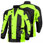 BGA Avalanche Water Resistant Textile Motorcycle Jacket green