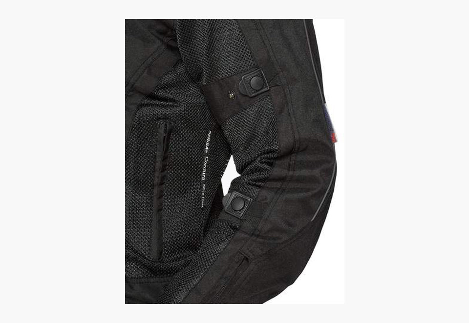 BGA Chicane Lightweight Mesh Motorcycle Jacket for Summer Black