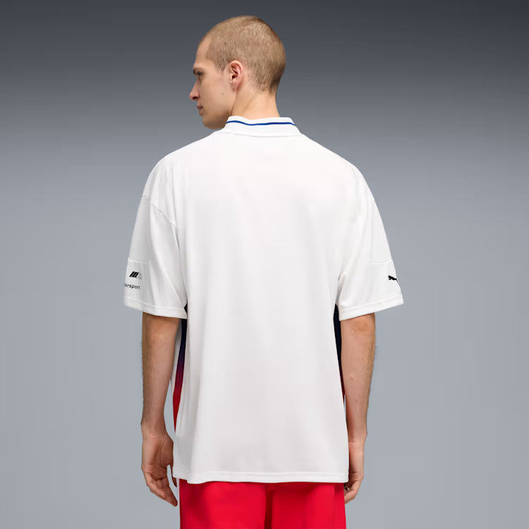 BMW Motorsports M3 E46 Jersey T-Shirt - Puma White BMW Motorsports