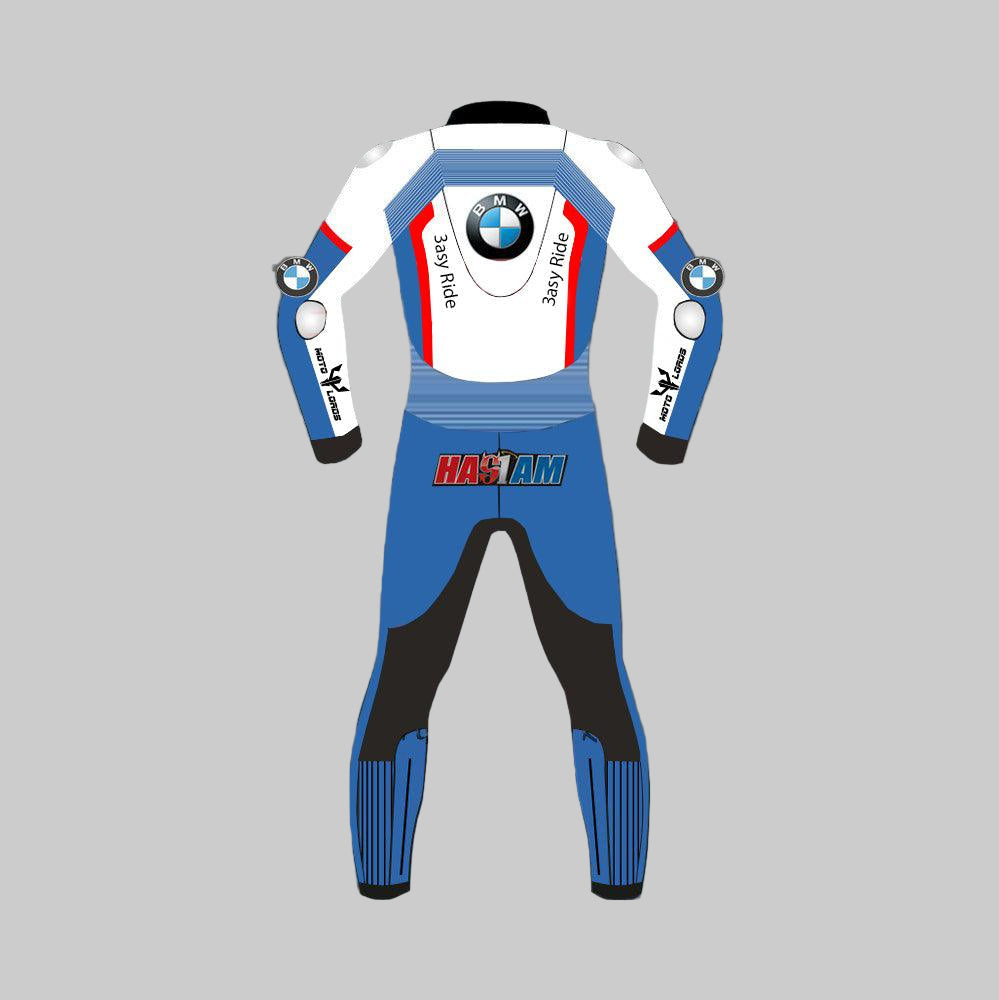 BMW Leon Haslam Racing Suit – Premium MotoGP Leather Gear Endless Racegear