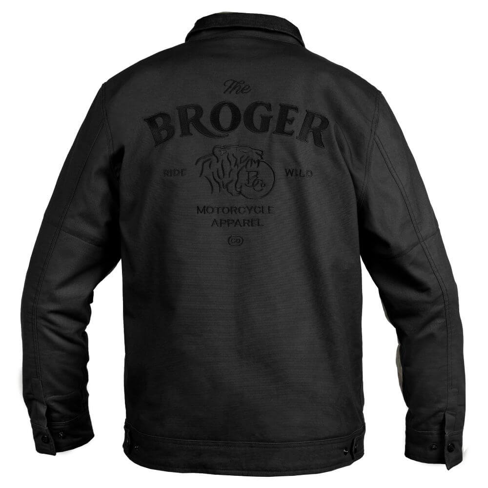 Broger Montana Textile Jacket Black Broger