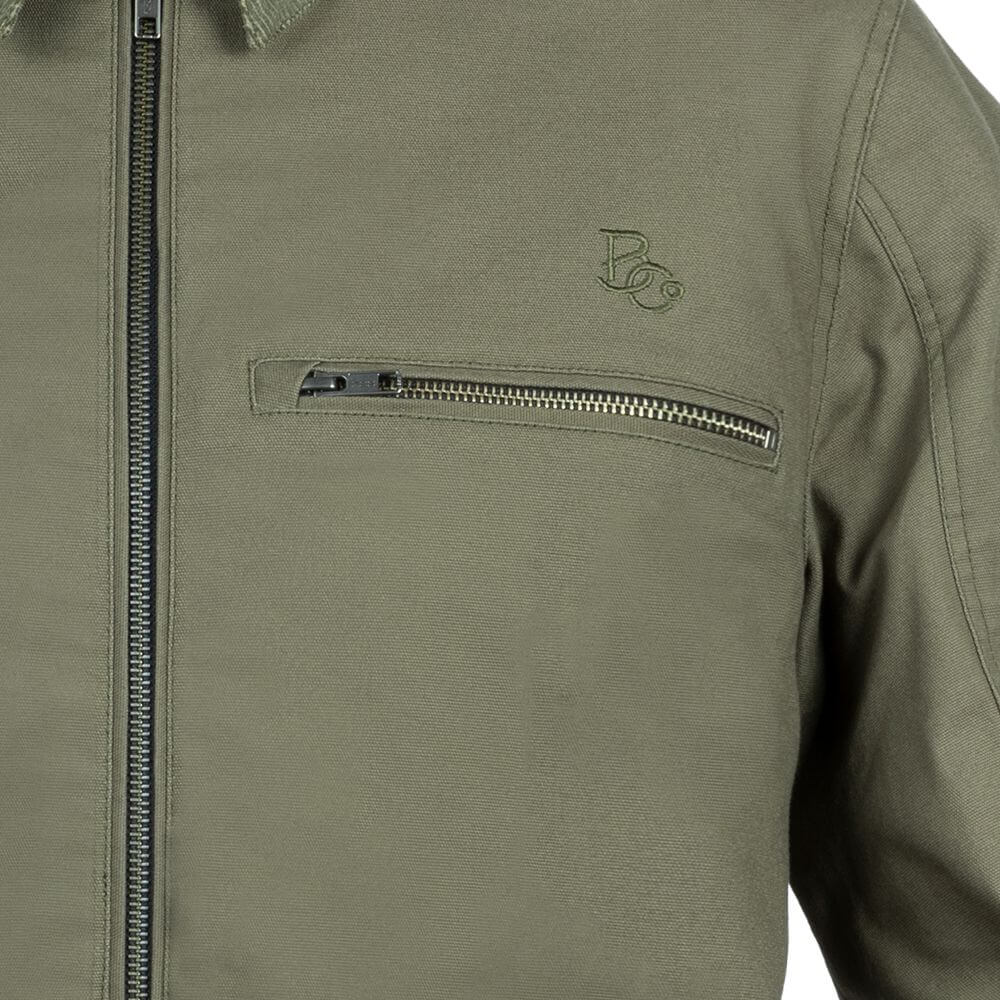 Broger Montana Textile Jacket Olive Green Broger