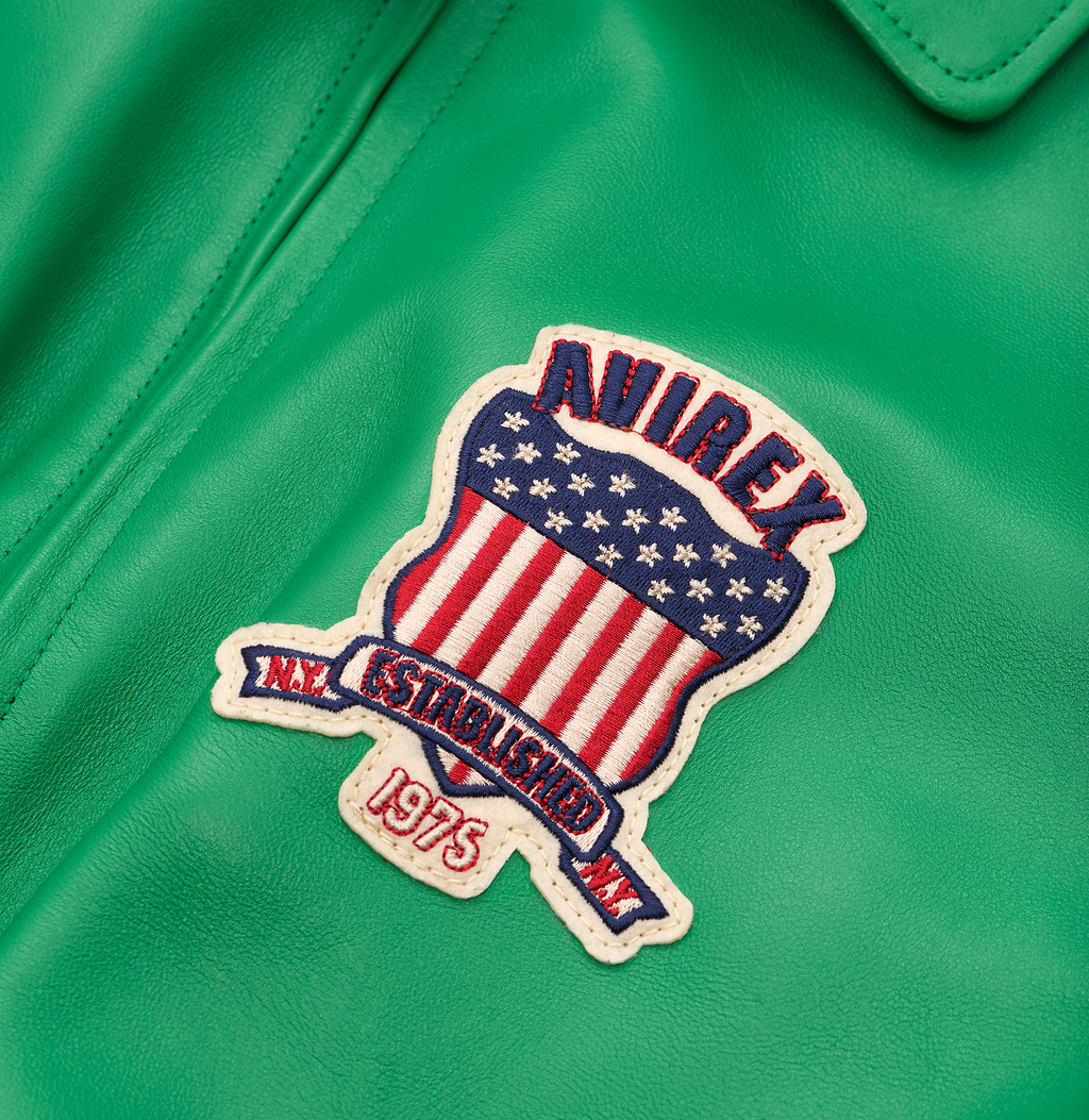 Shop Best High Sale Avirex Fashion Aviator Bomber Jelly Bean Leather Jackets For Sale rfxleatherofficial