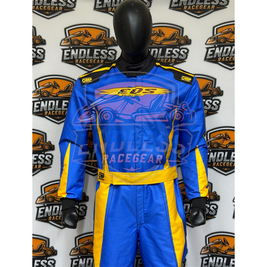 EOS 2021 OMP Overall Go Kart Replica Racing Sublimation Printed Suit Endless Racegear