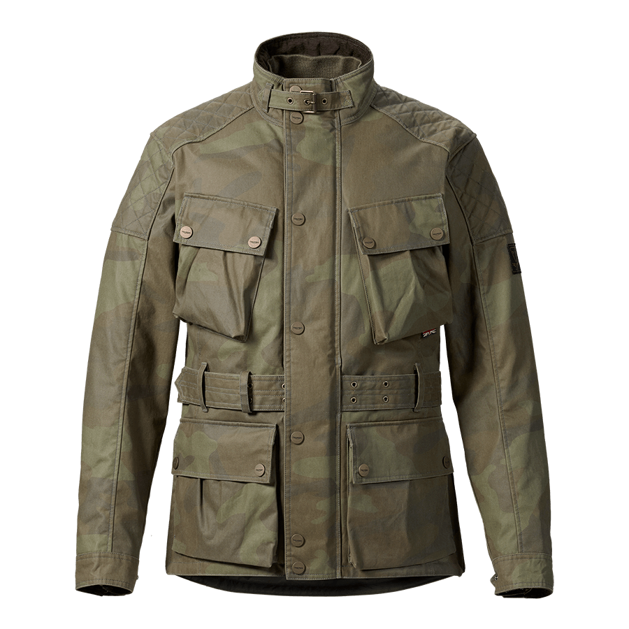 Beck Camo Textile Jacket Triumph