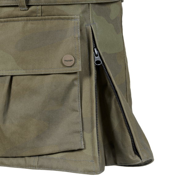 Beck Camo Textile Jacket Triumph