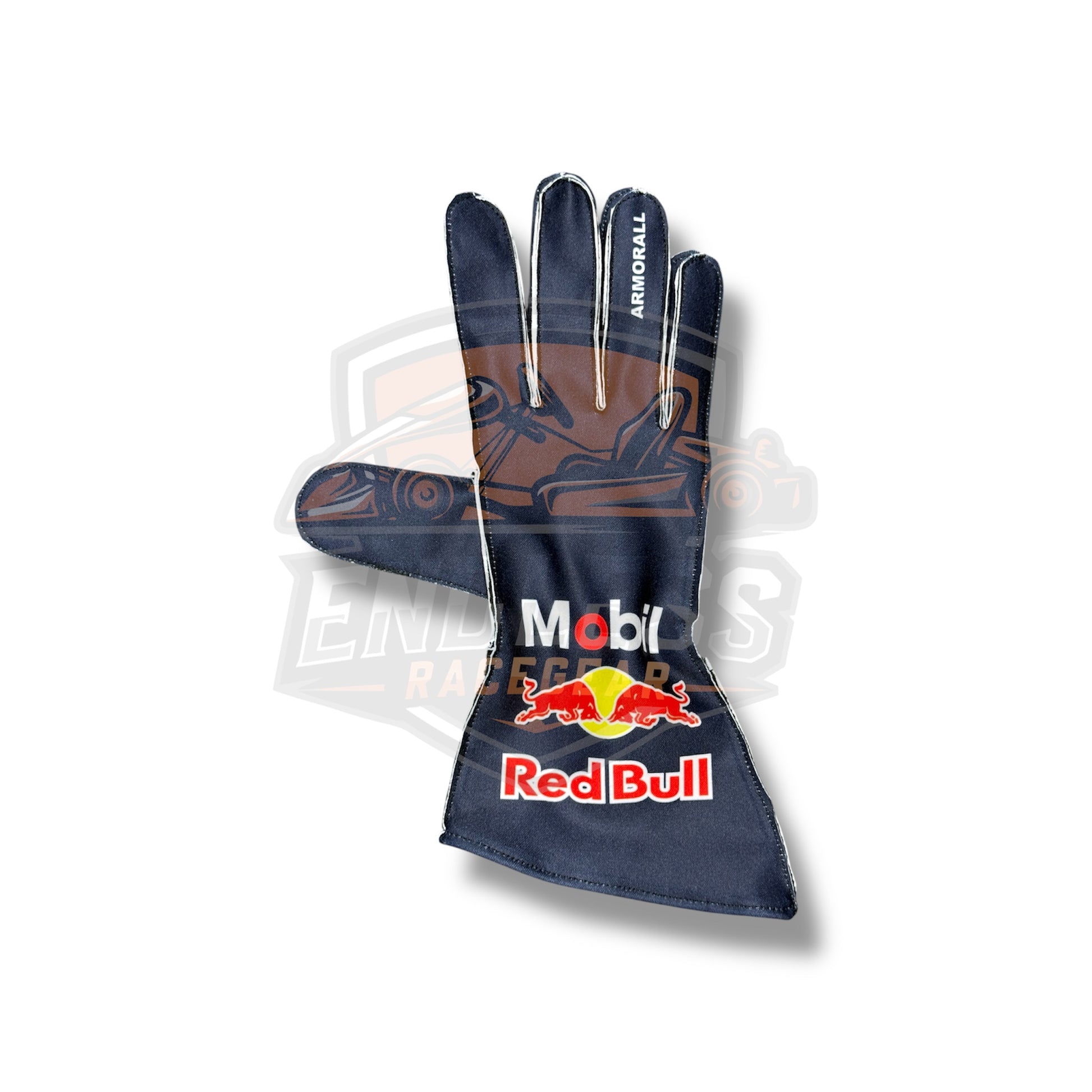 2026 Redbull Max Verstappen Formula 1 Team Racing Replica Gloves Endless Racegear