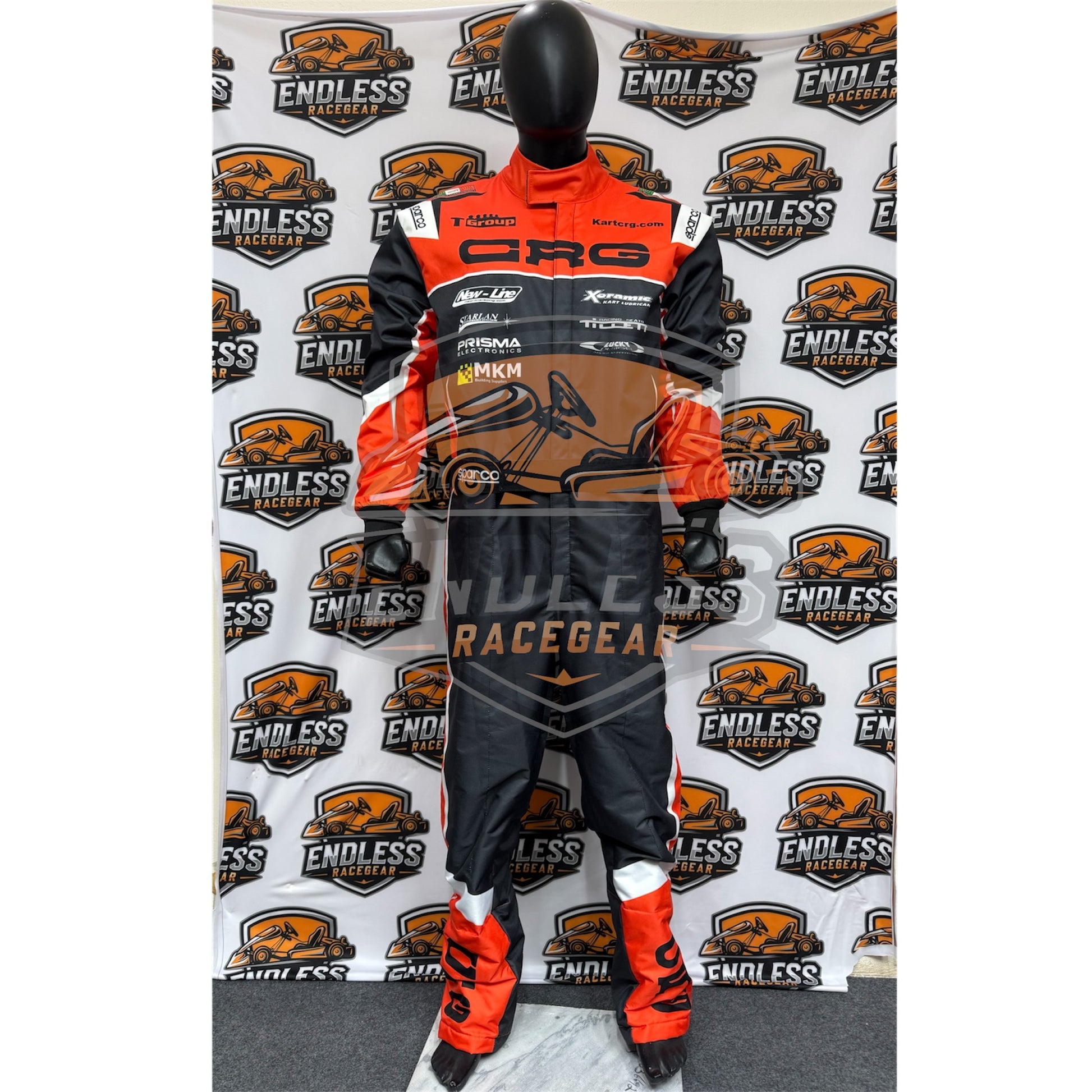 2025 CRG Go-Kart Race Suit Replica - Premium Quality Endless Racegear