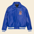 Cobalt Avirex Leather Icon bomber Jacket Endless Racegear