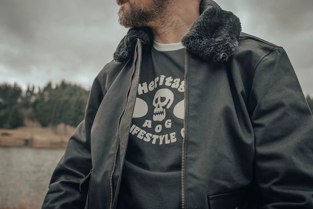 Age of Glory - Men's Cockpit Jacket - Black