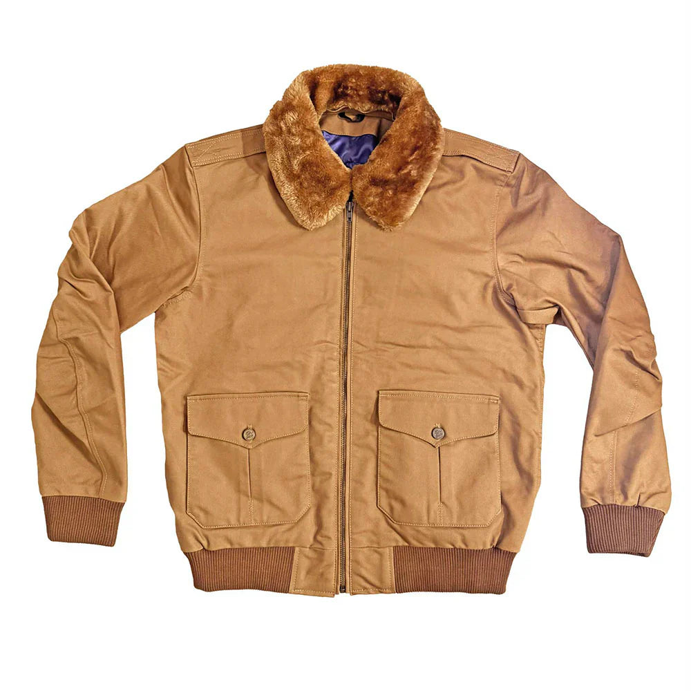 Age of Glory - Men's Cockpit Jacket - Caramel