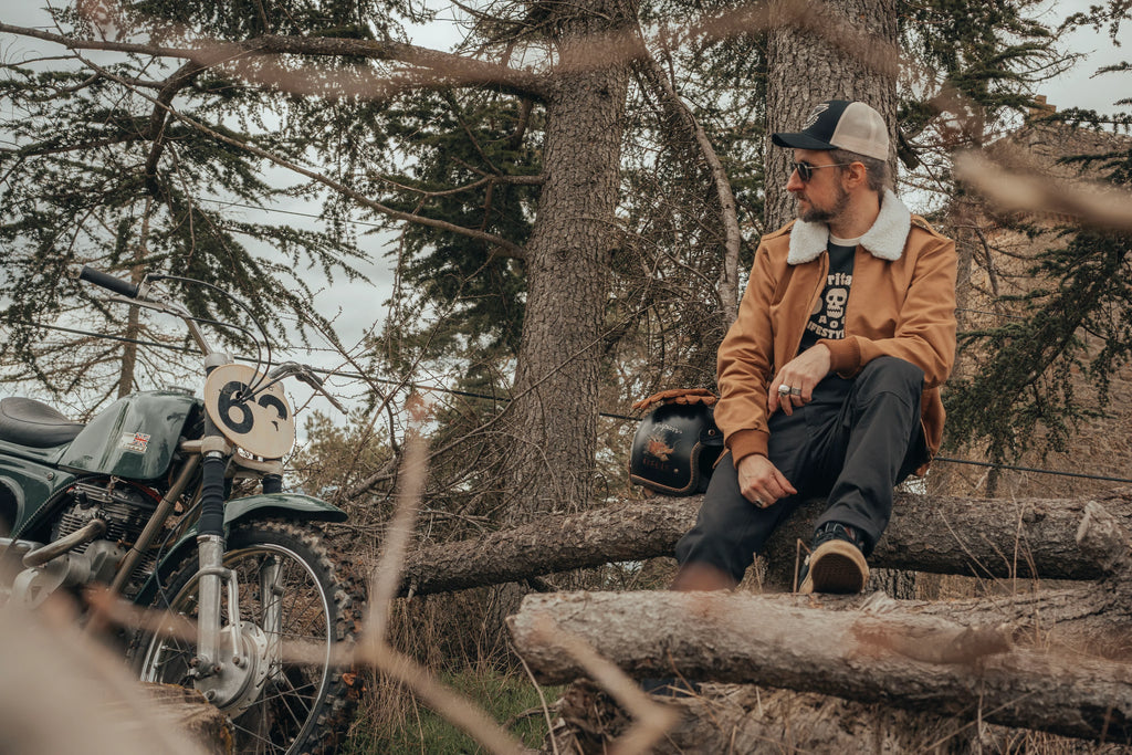 Age of Glory - Men's Cockpit Jacket - Caramel