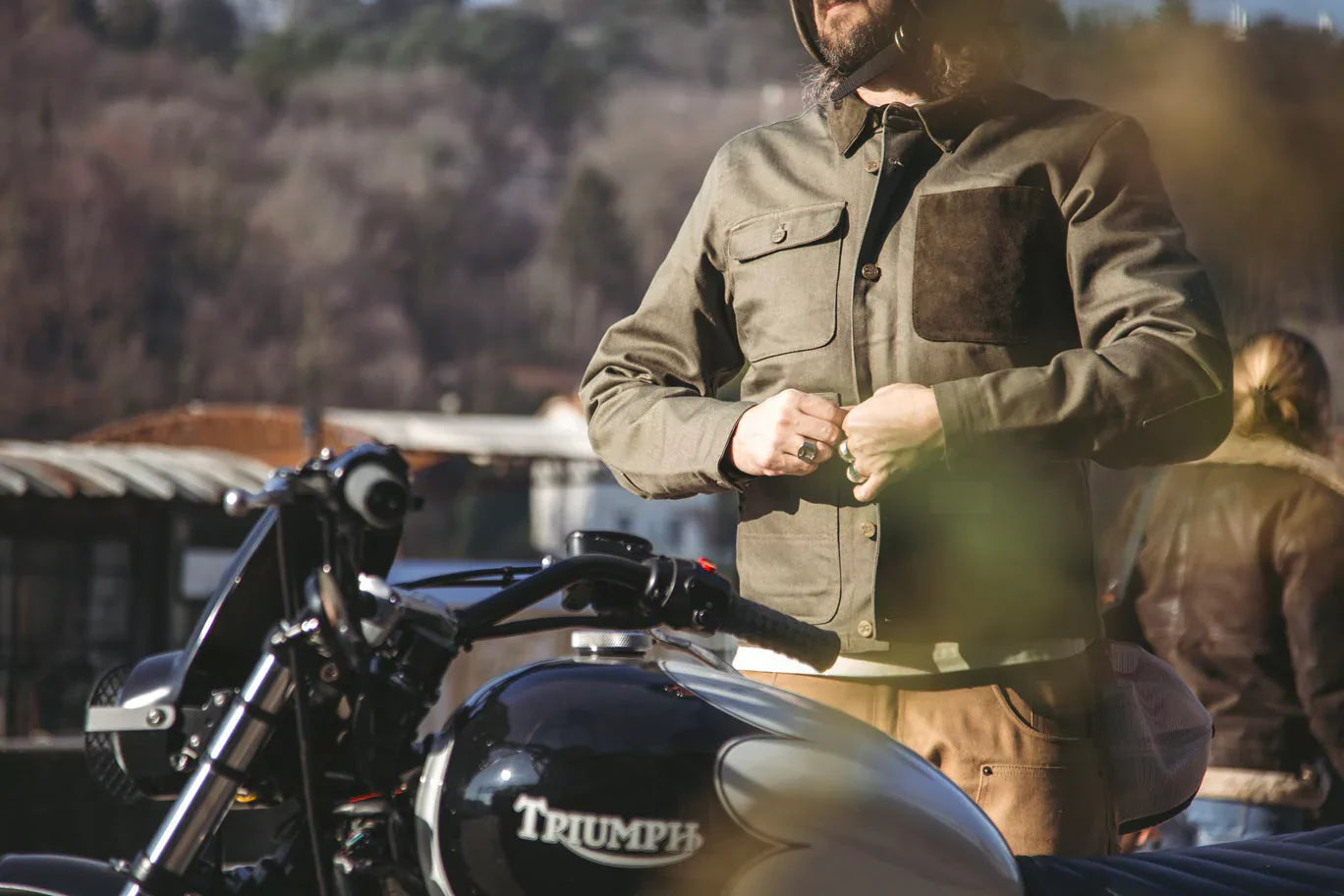 Age of Glory - Craftsman Motorcycle Jacket - Olive