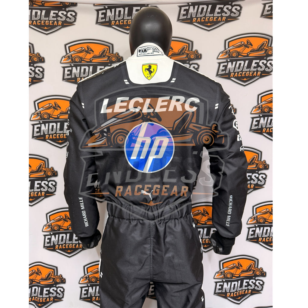 2026 Scuderia Ferrari Charles Leclerc HP Singapore GP Replica Race Suit Endless Racewear