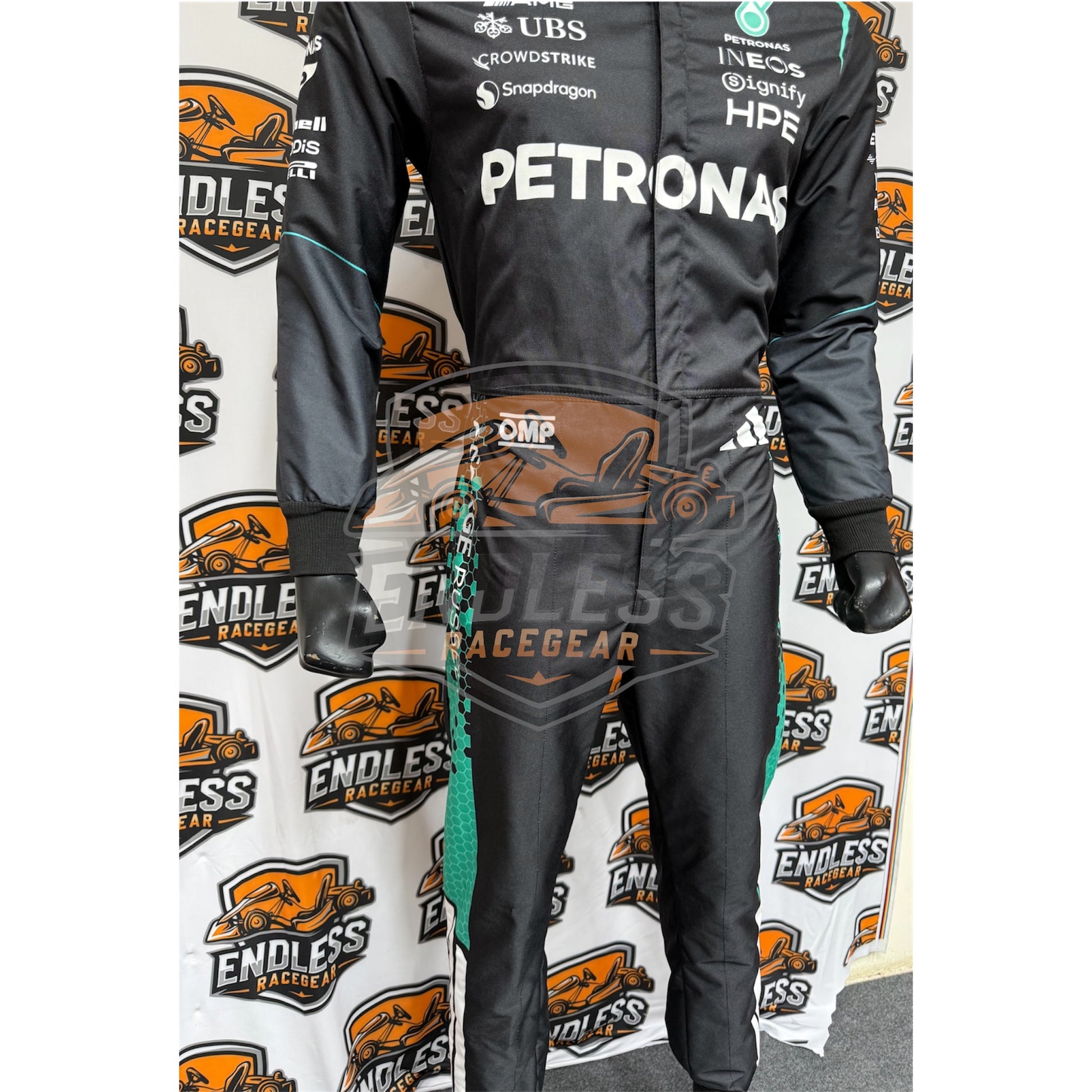2026 George Russell Replica Race Suit | Mercedes AMG F1 Team Gear Endless Racegear