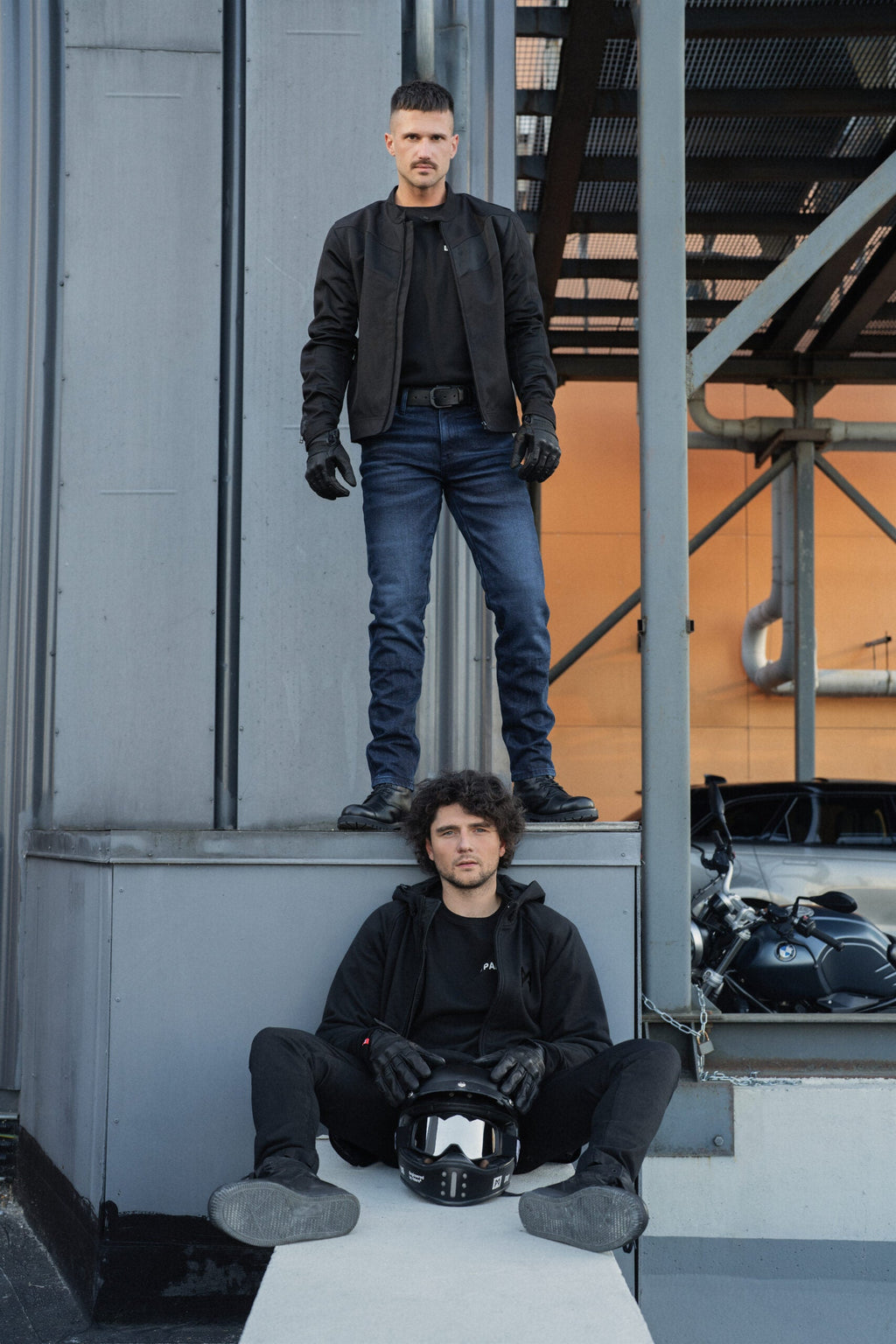 AIR TATE JACKET BLACK Pando Moto