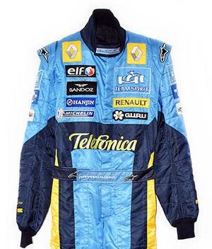 Fernando Alonso Renault F1 Race Suit 2005 Replica – Printed Championship Edition Endless Racegear