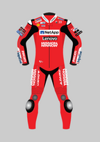 Danilo Petrucci Ducati MotoGP 2019 Racing Leather Suit Endless Racegear