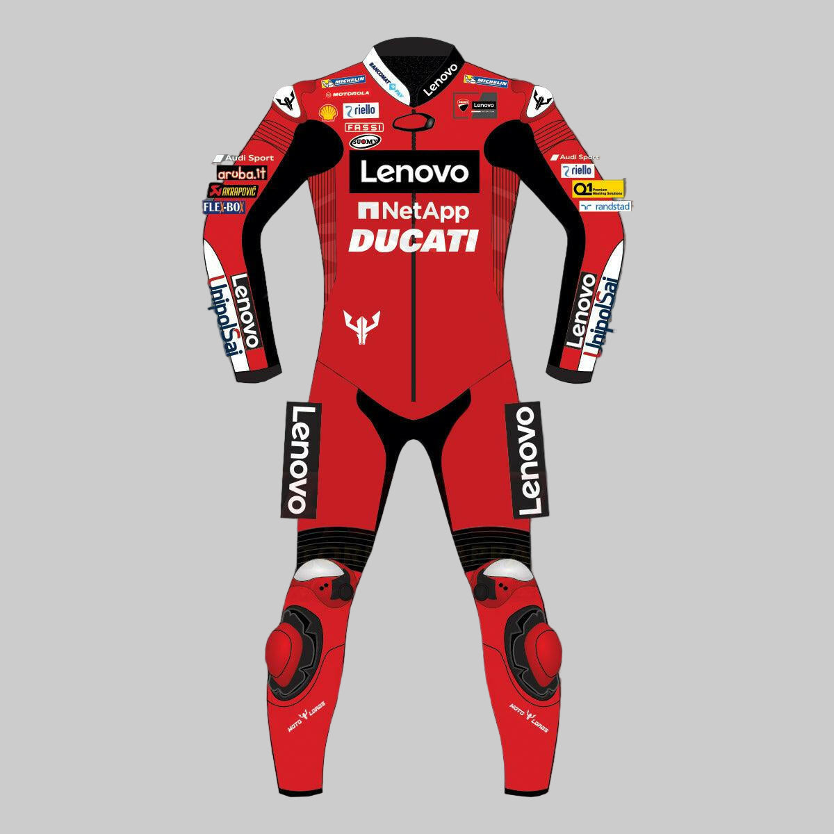 Ducati Jack Miller MotoGP 2021 Leather Riding Suit Endless Racegear