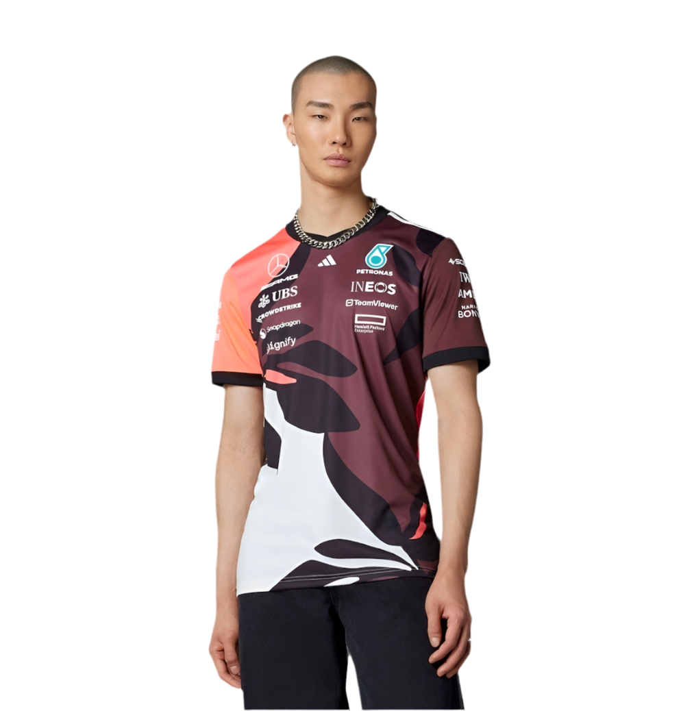 Mercedes AMG Petronas adidas F1 Special Edition Miami GP Team T-Shirt Endless Racegear