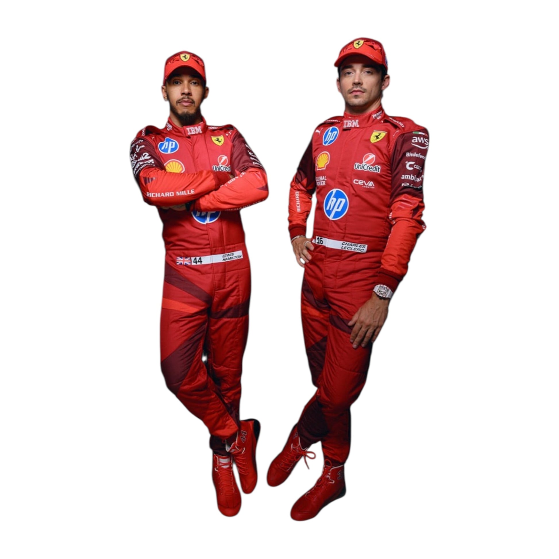 2025 Scuderia Ferrari HP F1 Team GP Replica New Race Suit – Endless ...