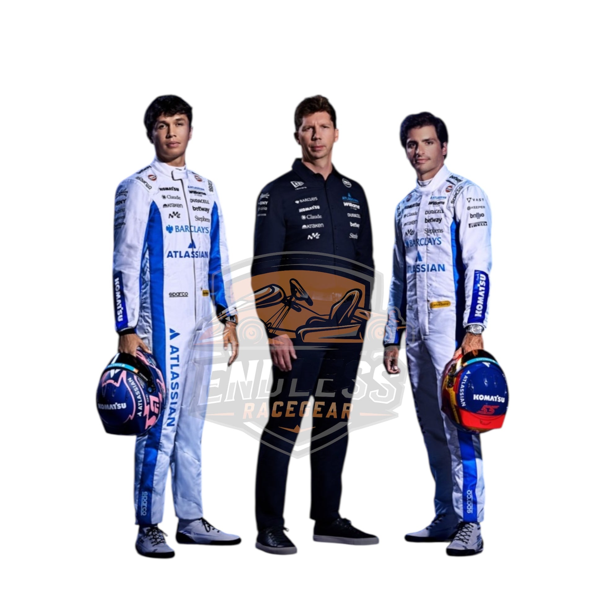 2026 Williams Carlos Sainz F1 Replica Race Suit - Premium Motorsport Edition Endless Racegear