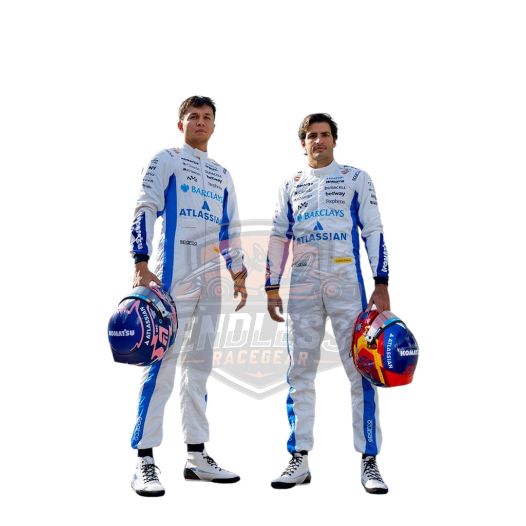 2026 Williams Carlos Sainz F1 Replica Race Suit - Premium Motorsport Edition Endless Racegear