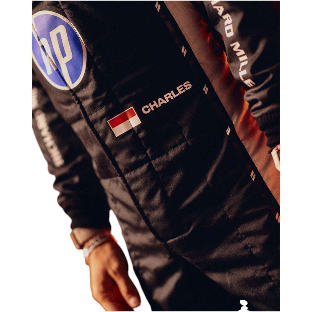 2026 Scuderia Ferrari Charles Leclerc HP Singapore GP Replica Race Suit Endless Racewear