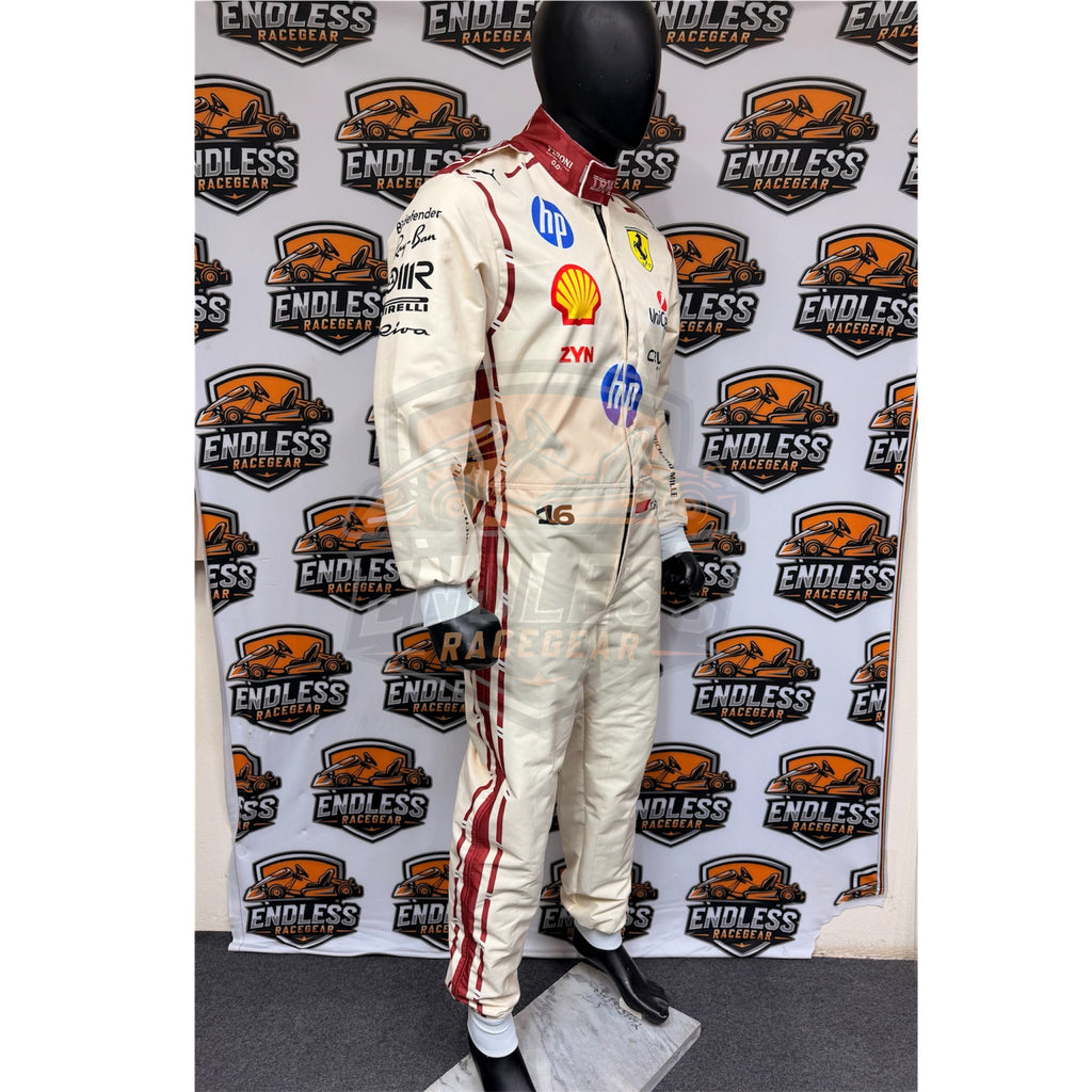 2026 Charles Leclerc Monaco GP Race Suit Replica - Monaco Edition Endless Racegear