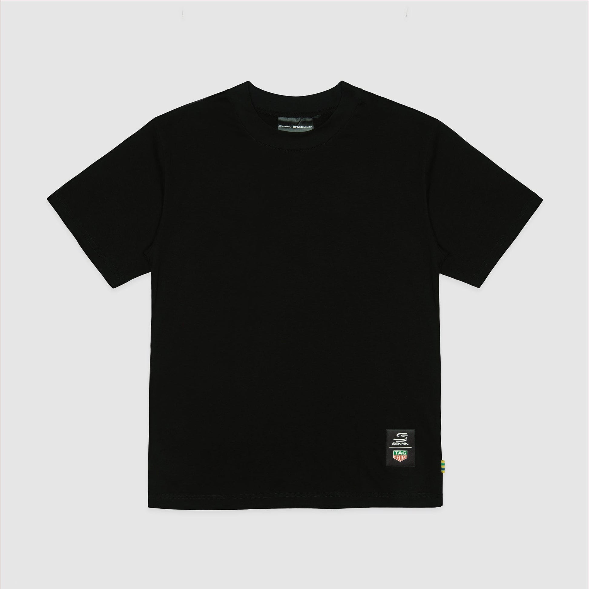 Ayrton Senna F1 x Tag Heuer 88 T-Shirt - White/Black Endless Racegear