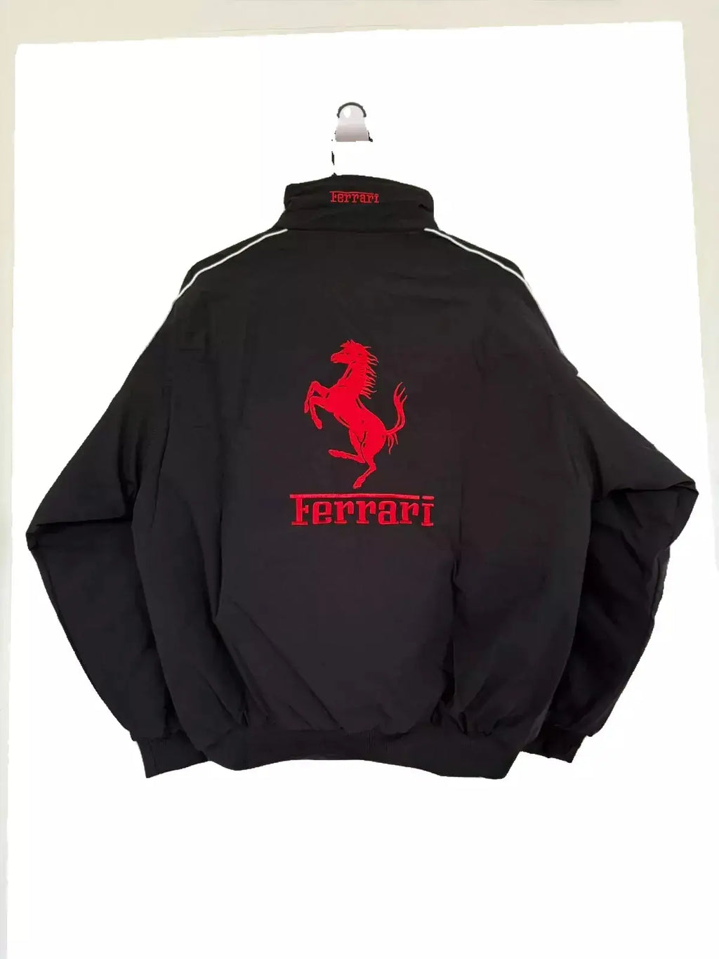 Ferrari F1 Vintage Black Jacket | Classic Motorsport Apparel Endless Racegear