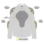 Castle X Men's Filter Mesh Riding Shirt Endless Racegear