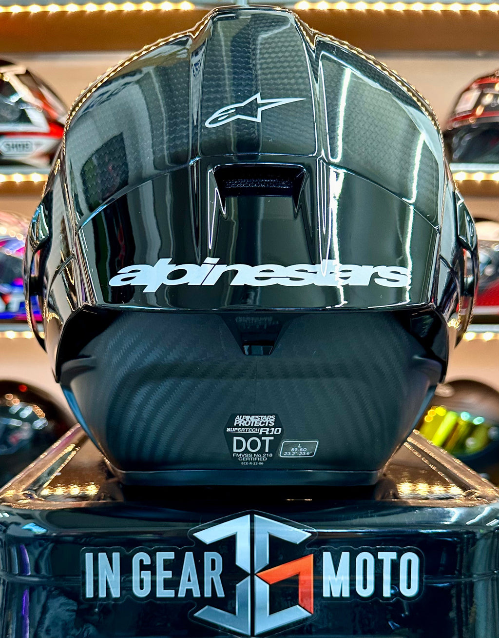 Alpinestars Supertech R10 Solid Helmet Alpinestars