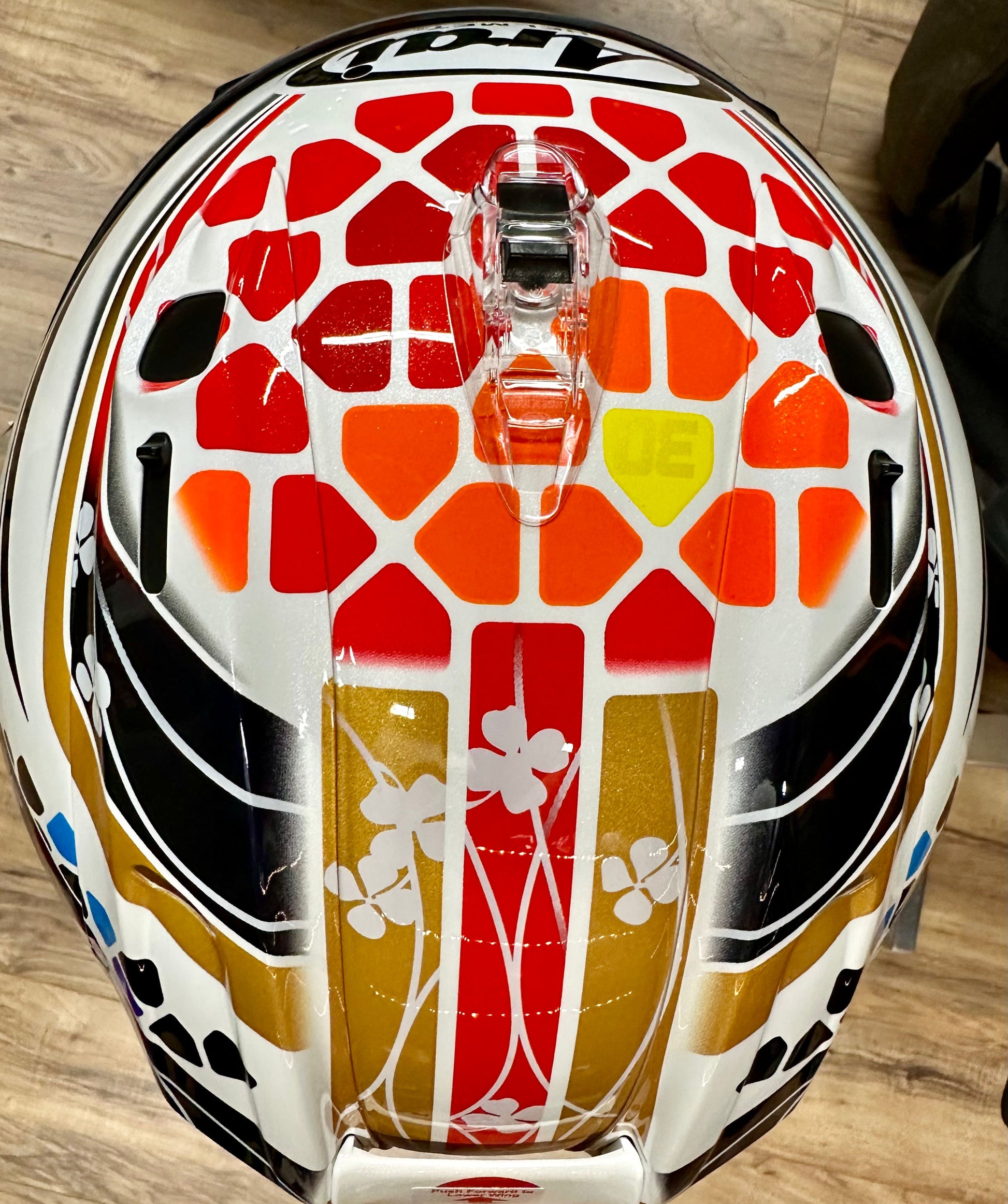 Arai Corsair X Nakagami Arai