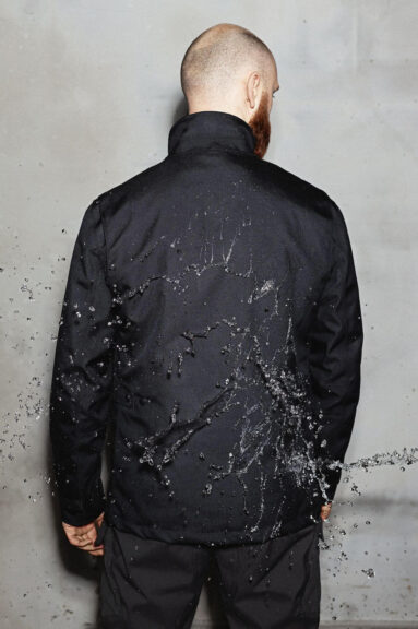 M65 WP JACKET BLACK - Slim-Fit Waterproof Motorcycle Jacket Pando Moto