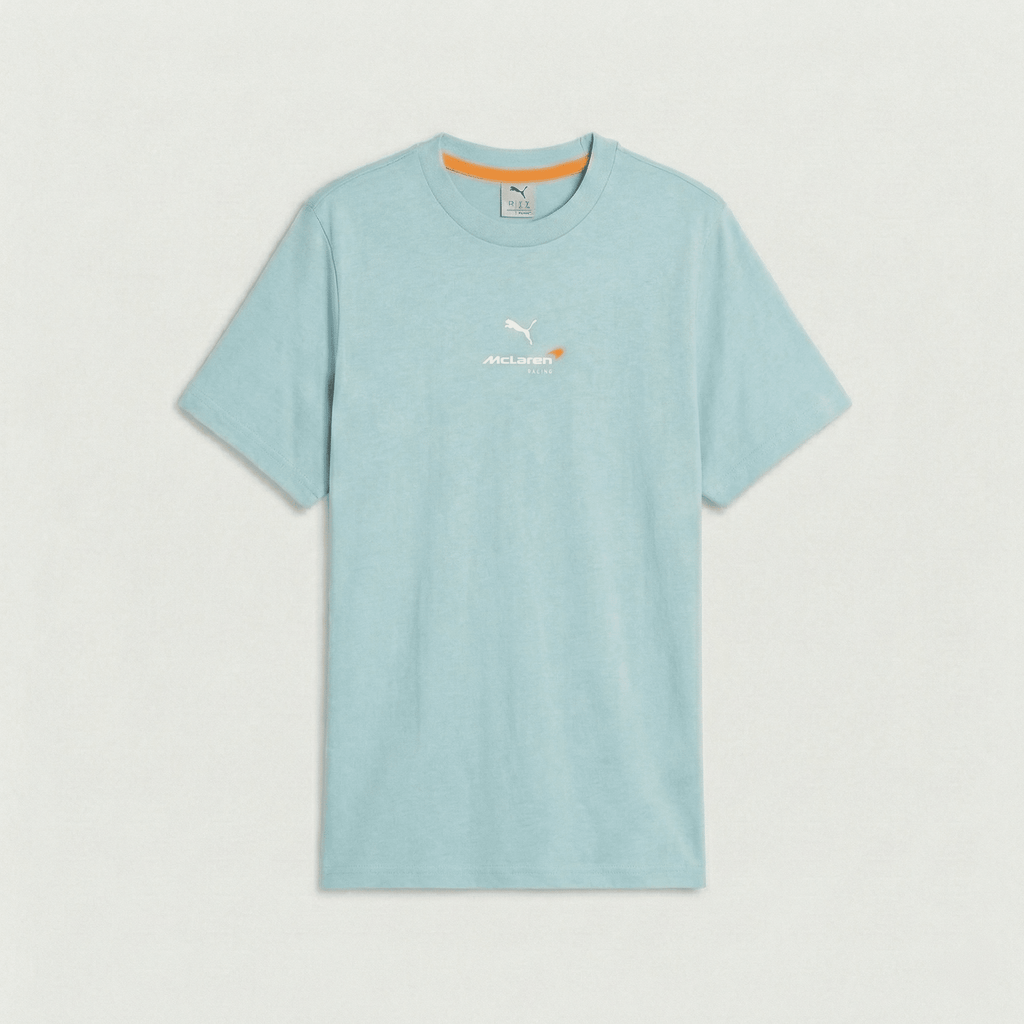 McLaren F1 Kids Core Small Logo T-Shirt - Youth Papaya/Seafoam T-shirts McLaren XS-116 Blue 