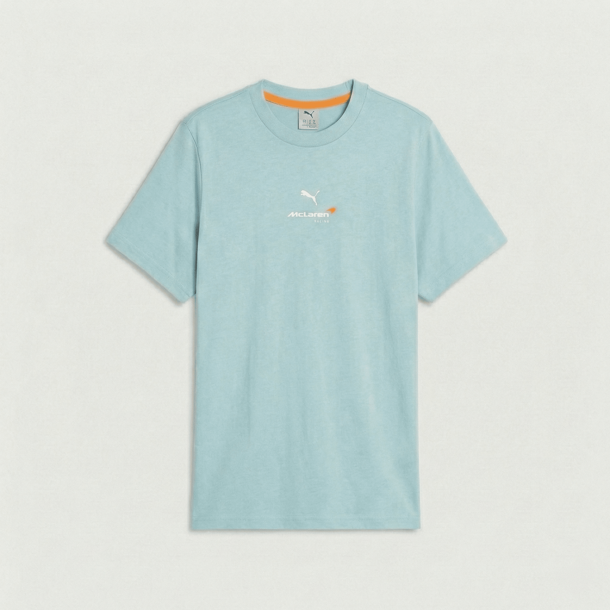 McLaren F1 Kids Core Small Logo T-Shirt - Youth Papaya/Seafoam T-shirts McLaren XS-116 Blue 