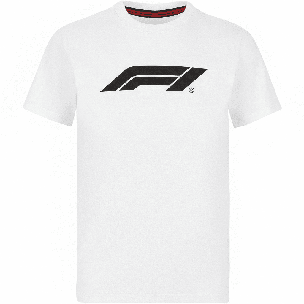 Formula 1 Tech Collection F1 Essential Logo T-Shirt - Black/White/Red/Seafoam T-shirts Formula 1 XS White 