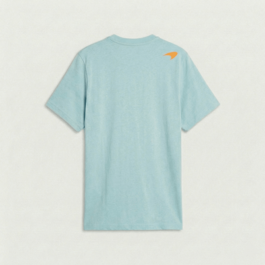 McLaren F1 Kids Core Small Logo T-Shirt - Youth Papaya/Seafoam McLaren