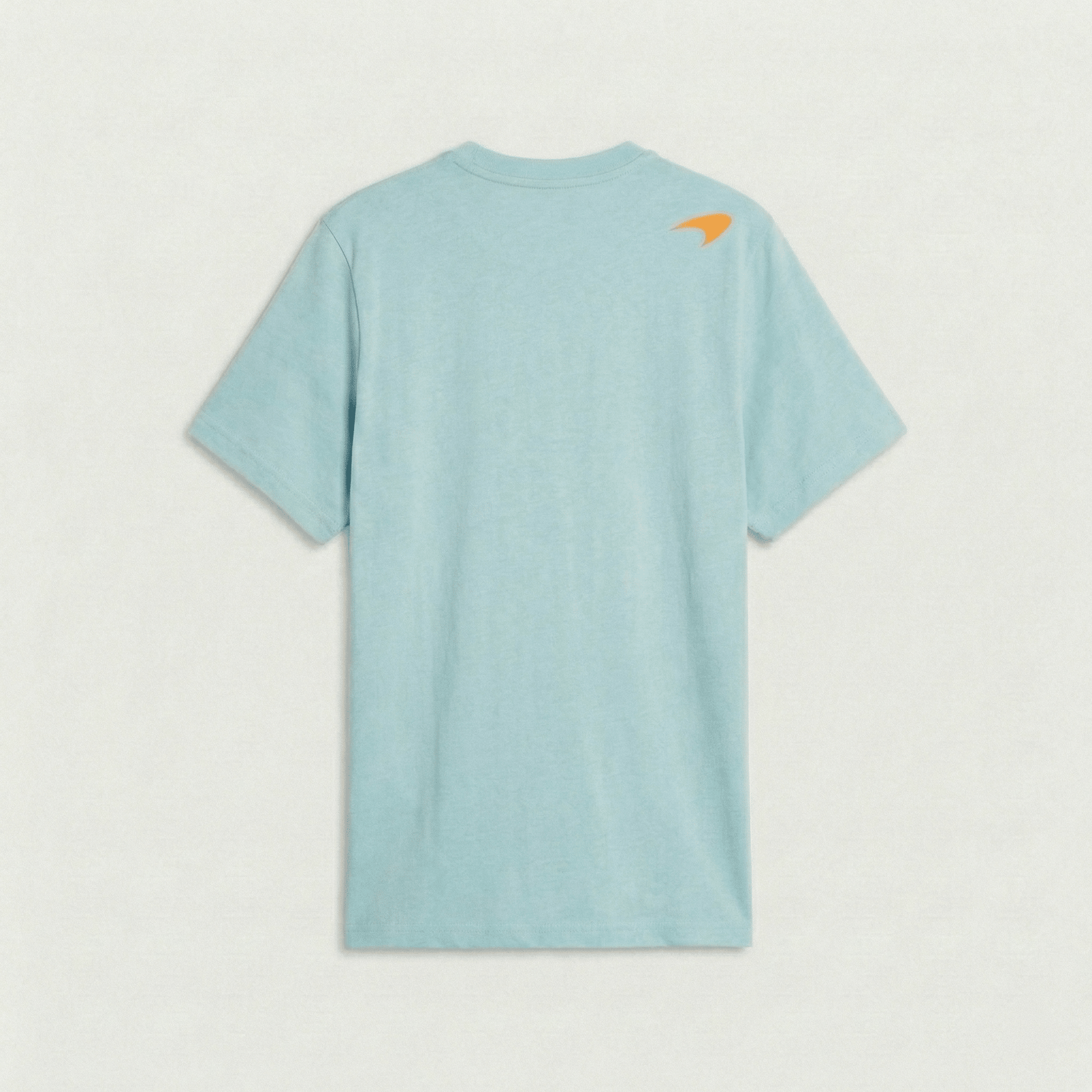 McLaren F1 Kids Core Small Logo T-Shirt - Youth Papaya/Seafoam McLaren