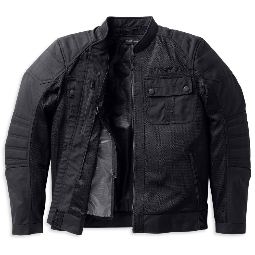 Harley-Davidson Jacket Zephyr Mesh Jacket Black Harley-Davidson