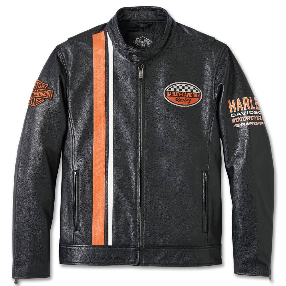 Harley-Davidson Men's 120th Anniversary Leather Jacket - Endless Racegear