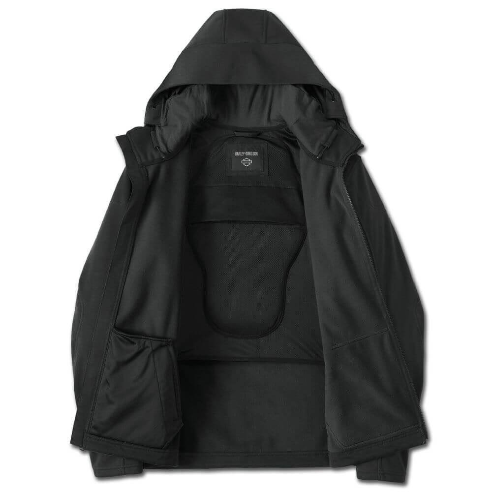 Harley-Davidson Men's Deflector 2.0 Hooded Riding Fleece Harley-Davidson